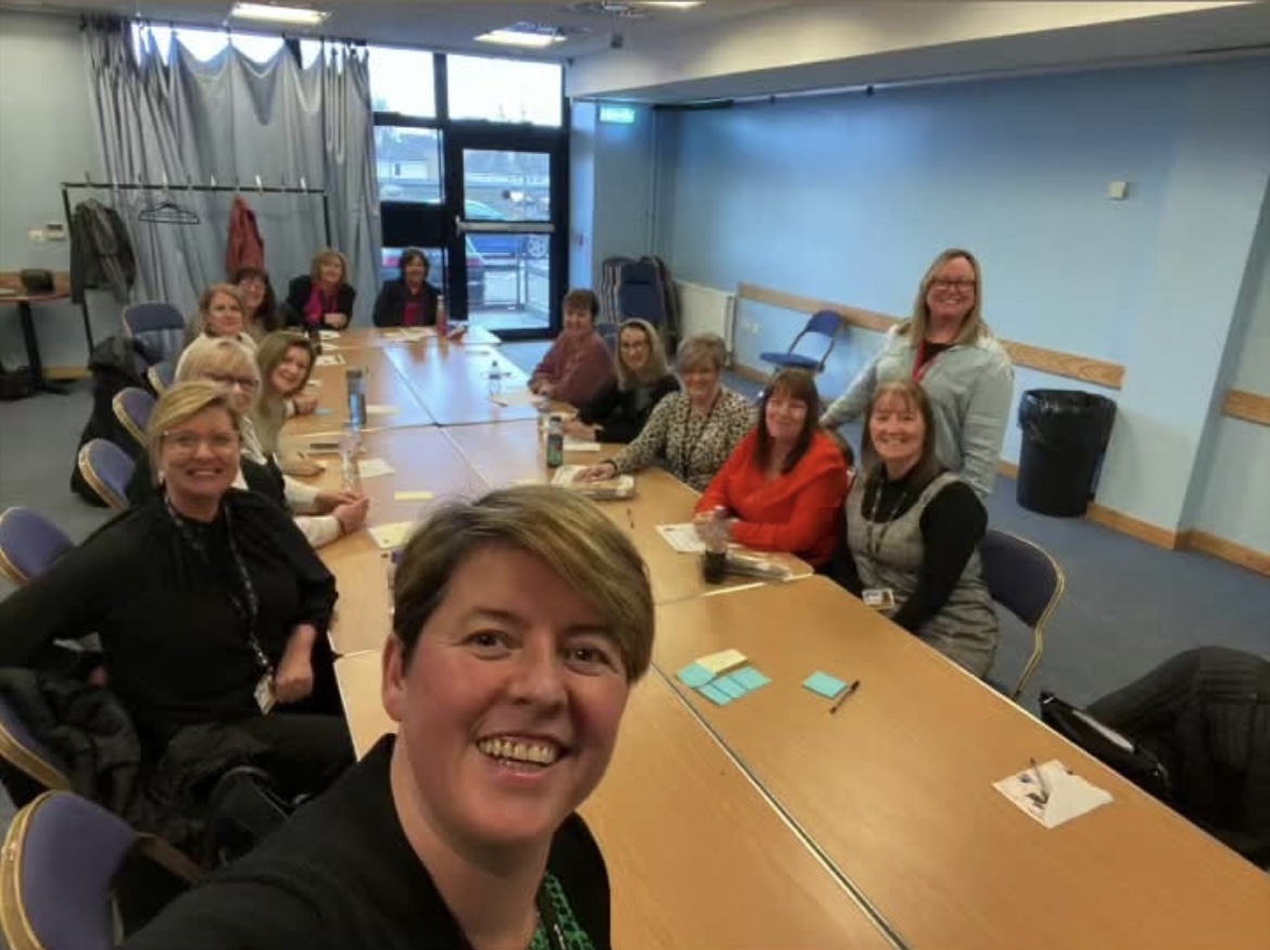 SHARON GUSMAN FEM - Attending a Menopause Event